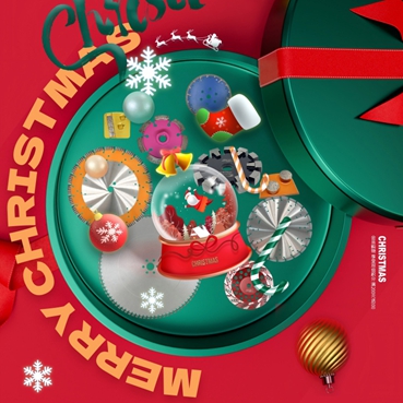 عيد ميلاد مجيد وأطيب التمنيات من شركة سانغ لأدوات الألماس