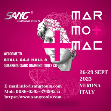 دعوة لزوار الأعمال العالميين: SANG Diamond Tools في معرض Marmomac في إيطاليا 2023